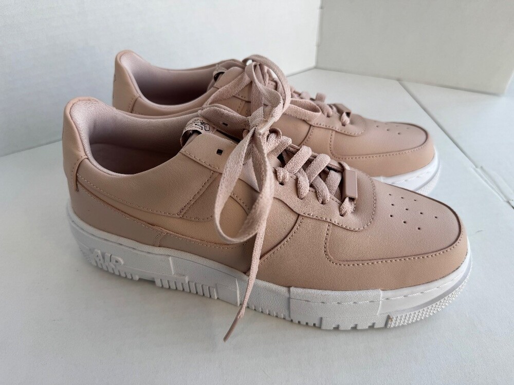 Nike Air Force 1 Pixel Particle Beige Womens Size 11 Sneakers CK6649-200